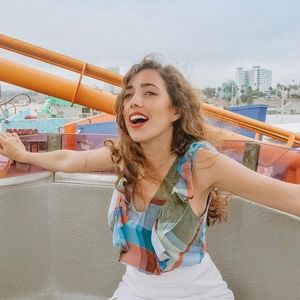 Anthropologie Maeve Madras Ruffle Top